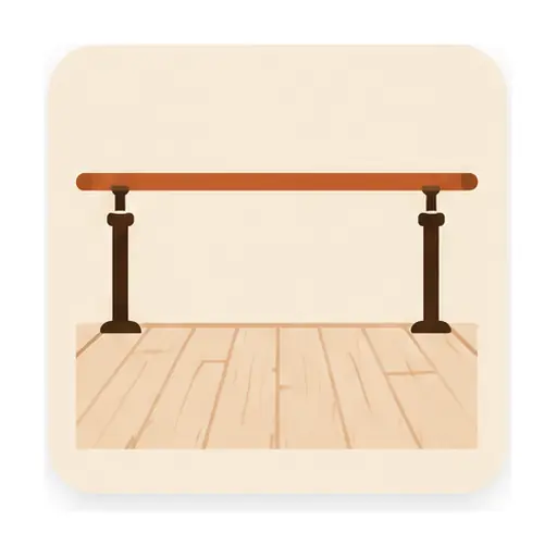 Schematic: Private dance, yoga or fitness studio