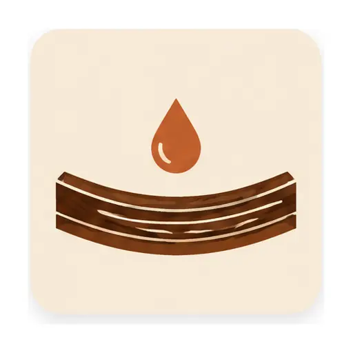 Schematic icon: Water-Damaged Hardwood Floor Repair