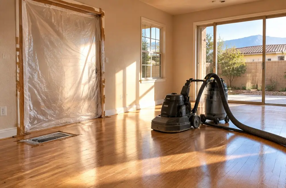 Illustration: step 2 — Prepare the room